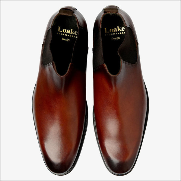Loake McBride Scotch Calf Leather Bootª