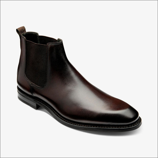Loake McBride Dark Brown Calf Leather Bootª