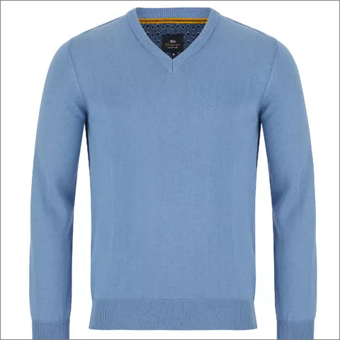 Prestige Sky Blue Vee Neckº