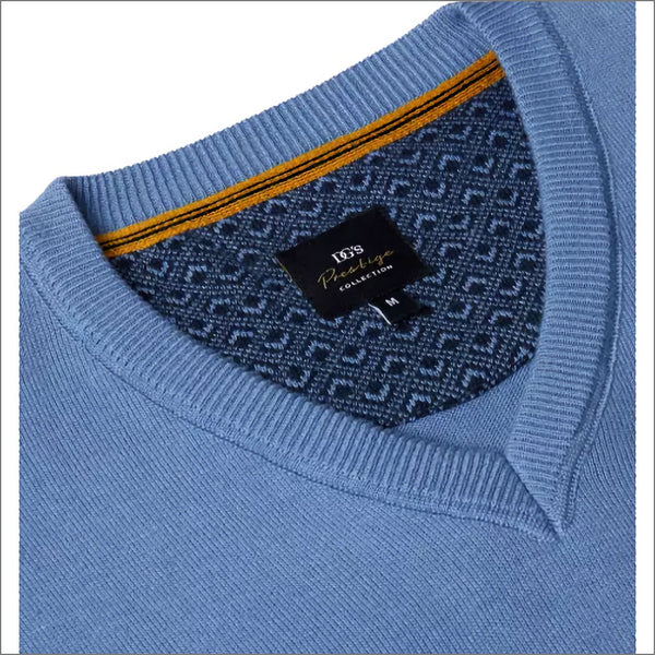 Prestige Sky Blue Vee Neckº