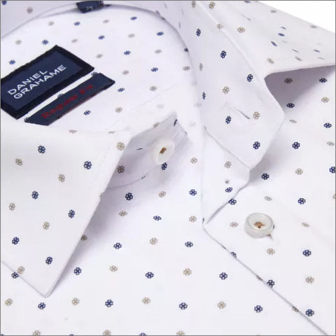 Daniel Grahame Sand and White LS Shirtª