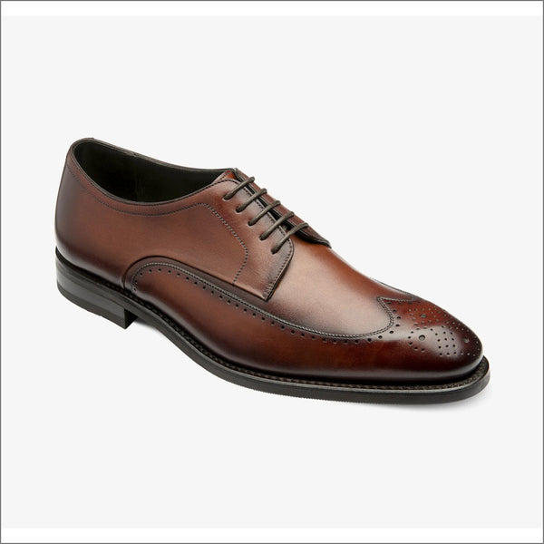 Loake Bale Scotch Patina Leather brogue=