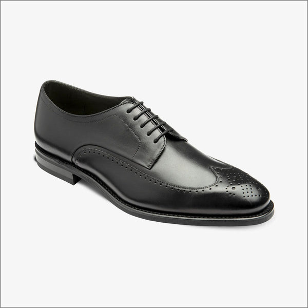 Loake Bale Black Calf Leather brogue Size 12 Only*