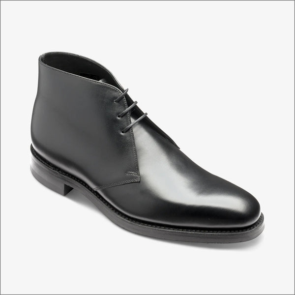 Loake Pimlico Black Calf Premium Chukka Bootº