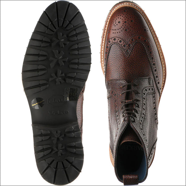 Barker Woodbury Antikbox Brown Rugged Bootº