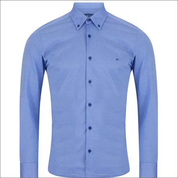 Drifter Giovanni Sky Blue Plain LS shirtª
