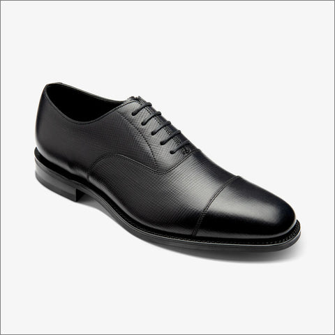 Loake Aldwych Black Grain Calf Oxford  F Fitª