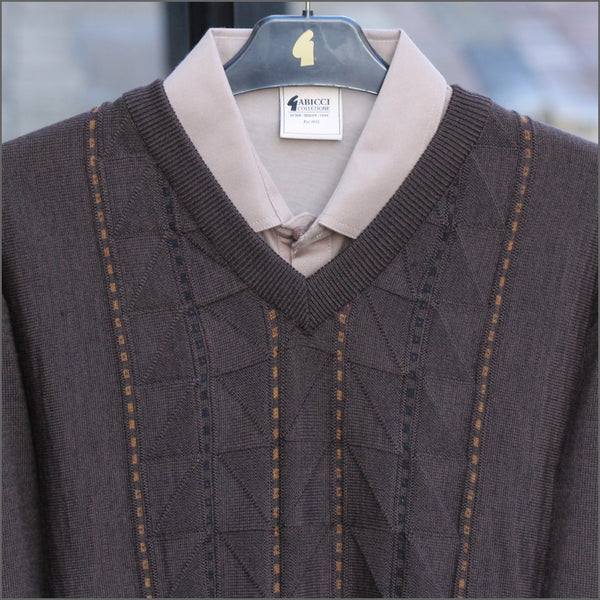 Gabicci M05 Clove V Neck*