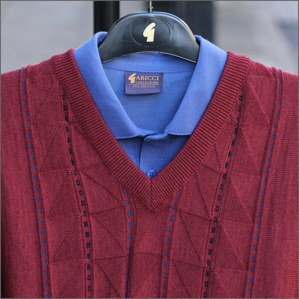 Gabicci M05 Mulberry V Neck*