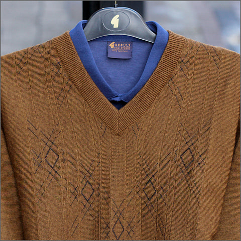 Gabicci M07 Nutmeg V Neck*