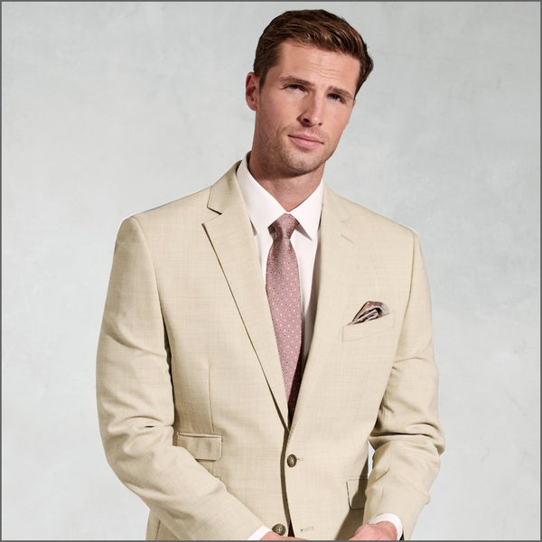 Brook Taverner McKellen McKellen Natural Linen Blend Suit - Waistcoat Optional.