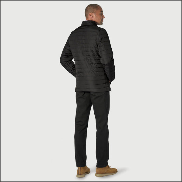 Brook Taverner Orlando Black Quilted Puffer Jacket Casual*