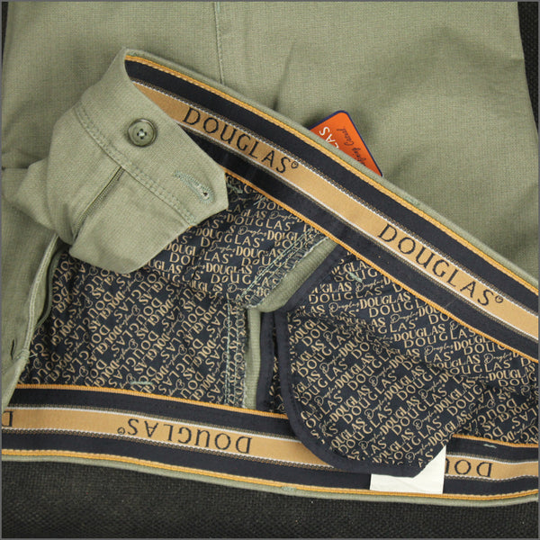 Douglas Preston Olive Green Chinos~