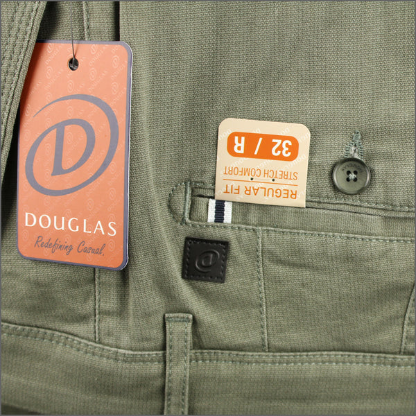 Douglas Preston Olive Green Chinos~