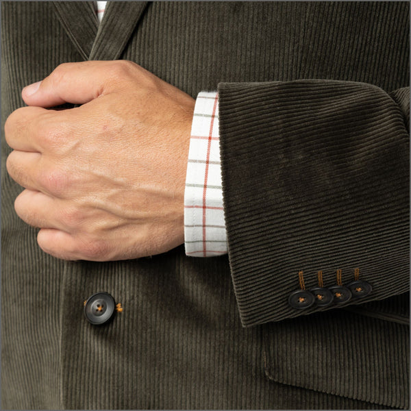 Gurteen Reigate Olive Cord Jacket,