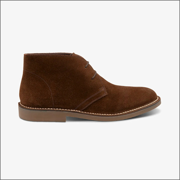 Loake Sahara  Brown Suede Boot~