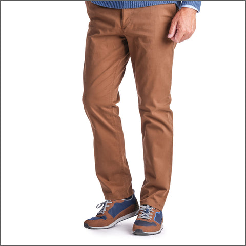 Gurteen Stonehouse Stretch Cotton Spice Chino Trouser,