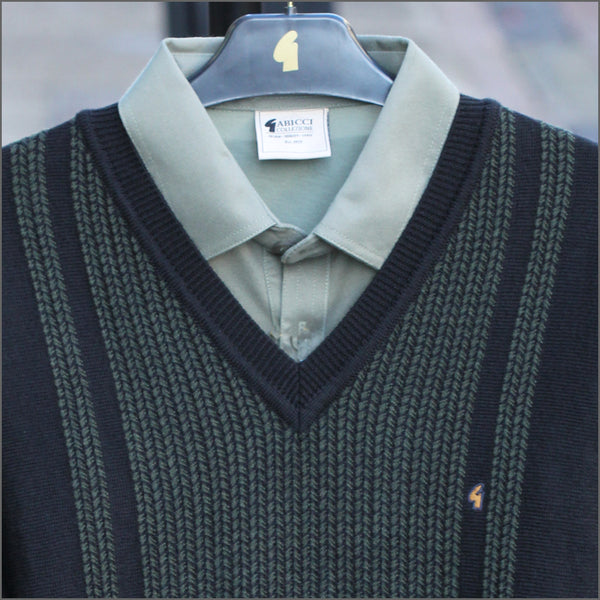 Gabicci M02 Black V Neck*