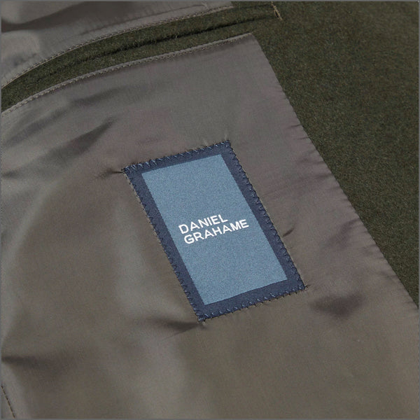Daniel Grahame Dark Green Watson Tailored Coat~