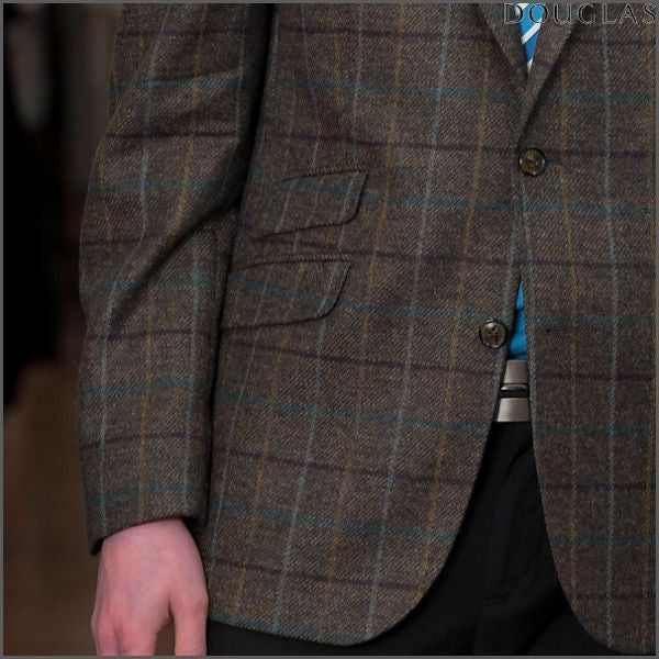 Douglas Valentino Wool Check Jacket<>
