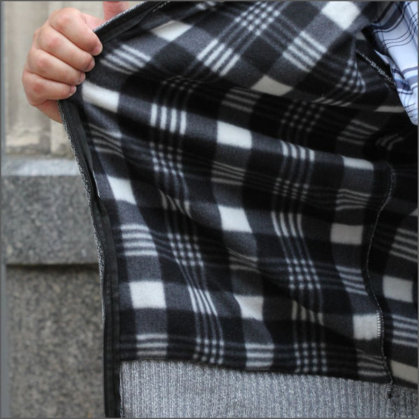 Raphael Valencino Mike Light Gray Zip Cardigan*