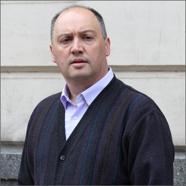 Dg's Purple Pattern Cardigan@