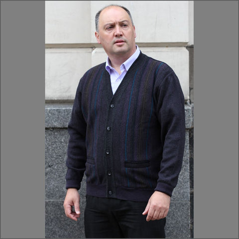 Dg's Purple Pattern Cardigan@