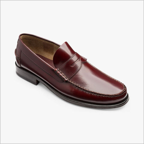 Loake Princeton Burgundy Polished Leather Size 7.5, 10 & 11 Only*