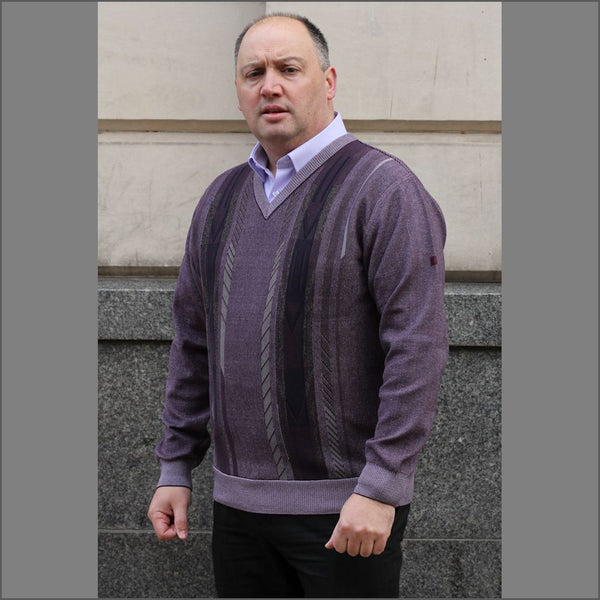 DG's Lilac Pattern V Neckº