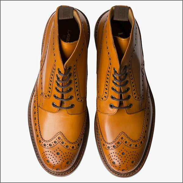 Loake Bedale Tan Brogue Bootsª