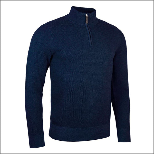 Glenmuir Eton Cotton Zip Neck Sweater> cwmenswear