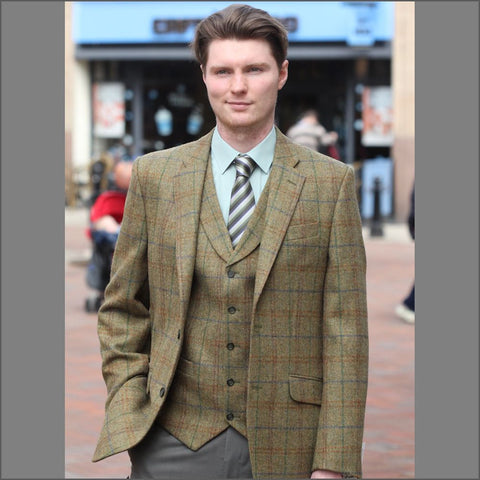 Mallalieus Heather Tweed Jacket=