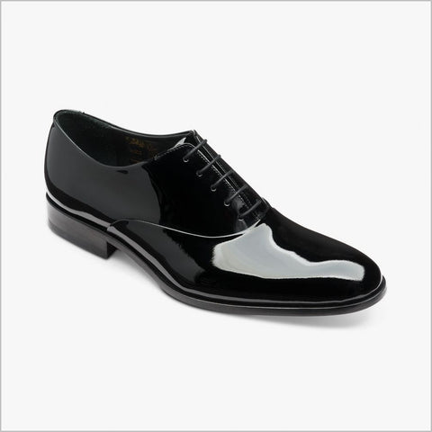 Loake Patent Black Leather Dress Shoe=