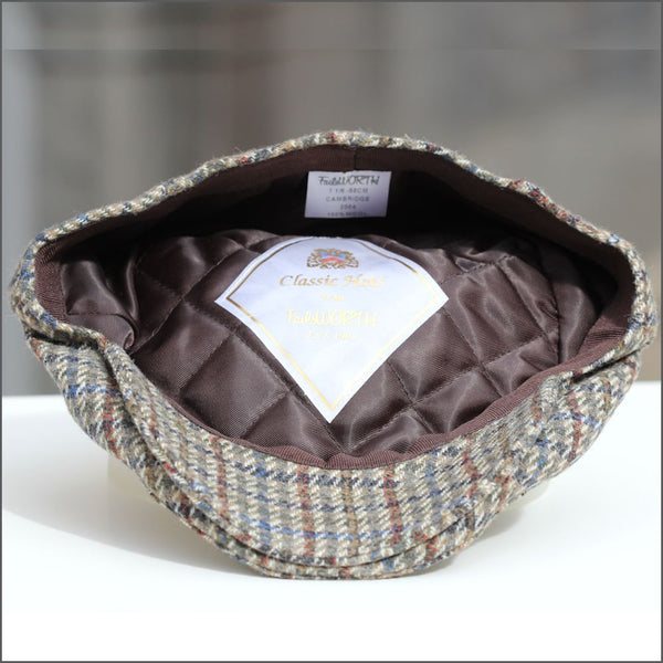 Cambridge Brown Check Cap+