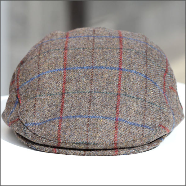 Cambridge Brown Stripe Check Cap+