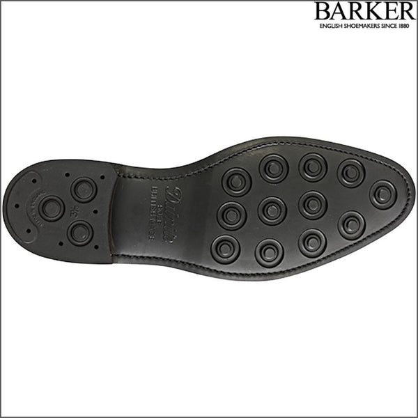 Barker Burford Black Calf Oxford Toe Cap.