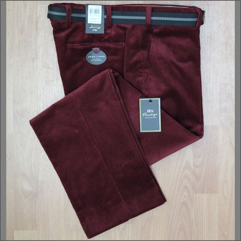 Dg's San Remo Wine Cotton Corduroy Trouser--