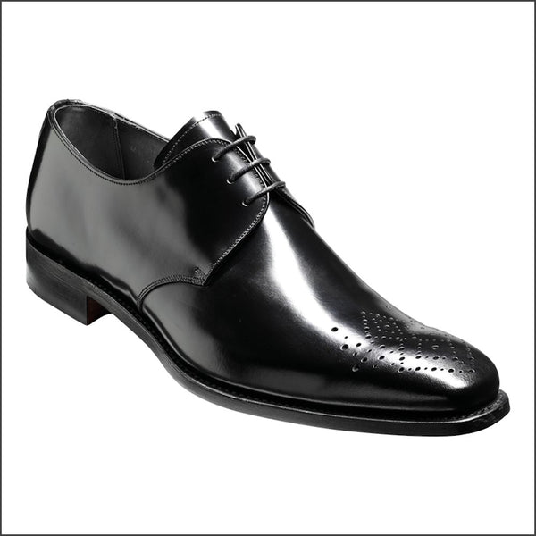 Barker Darlington Black Hi-Shine Derby.