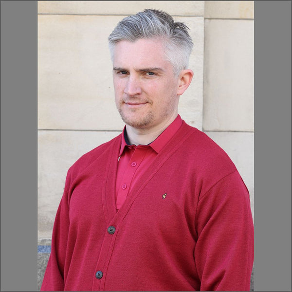 Gabicci Classic K02 Tayberry  Wool Blended Cardigan@