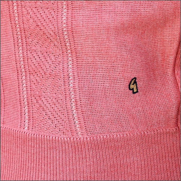 Gabicci M02 Salmon V Neck=