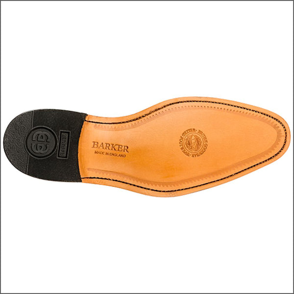 Barker Hampstead Castagnia Suede Wingtip Brogue.