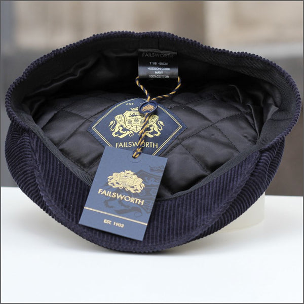 Hudson Navy 8 Piece Cord Cap+