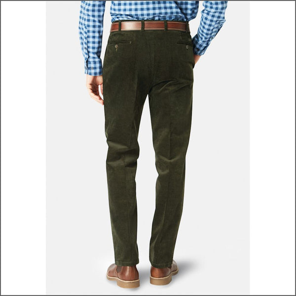 Brook Taverner Ellroy Olive Cord Trousers*