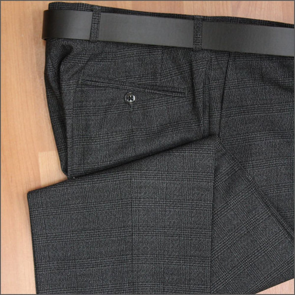 DG's Prestige  Grey Check Trousers.