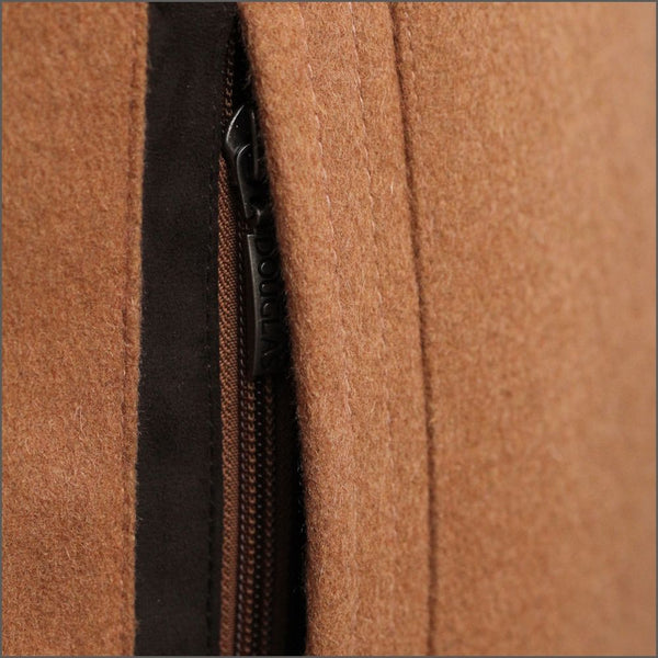 Douglas Kendell Fawn Wool Cashmere Car Coat<>
