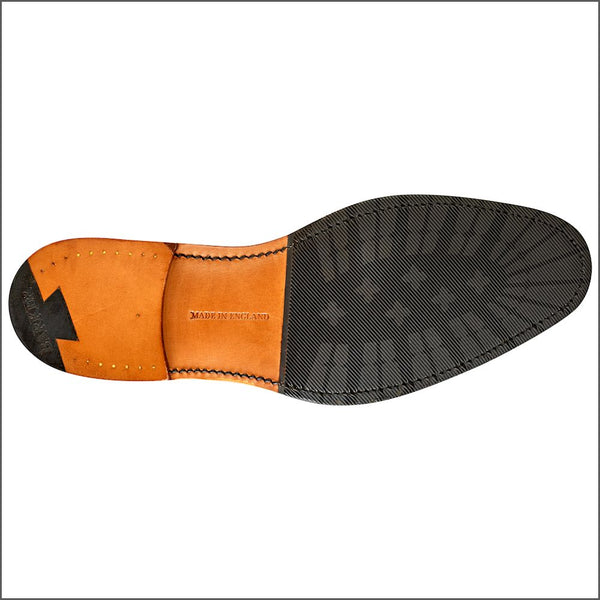 Barker Gates - Black Calf Penny Loafer.