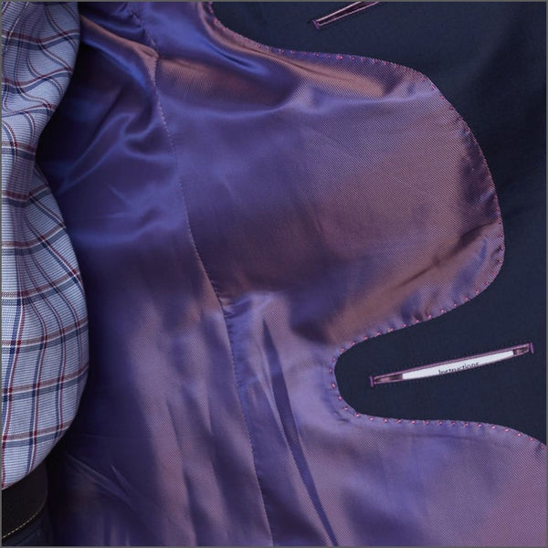 Brook Taverner Cassino Blue Fashion Fit Washable Crease Resistant Suit*