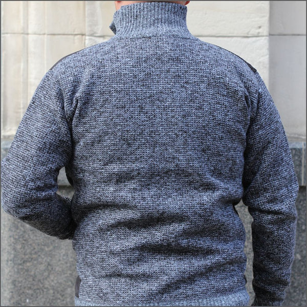 Raphael Valencino Black Zip Cardigan,