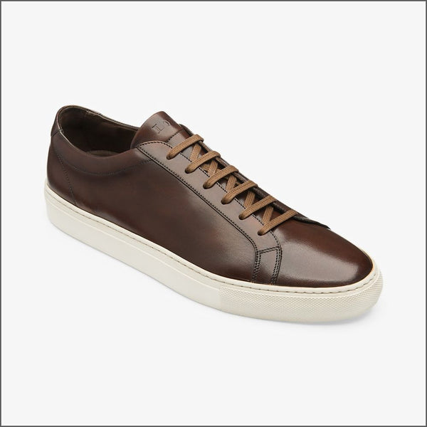 Loake Sprint Dark Brown Sneaker=