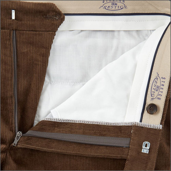 Dg's Prestige Brown San Remo Needle Cord Trouser--